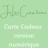 Carte cadeau Version numérique