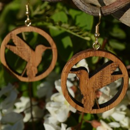 Boucles d'oreilles Colibri
