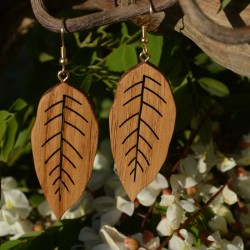 Boucles d'oreilles Laurier