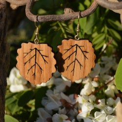 Boucles d'oreilles Peuplier