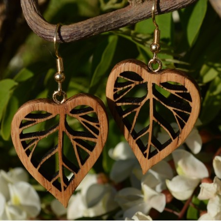 Boucles d'oreilles Lilas Délicat