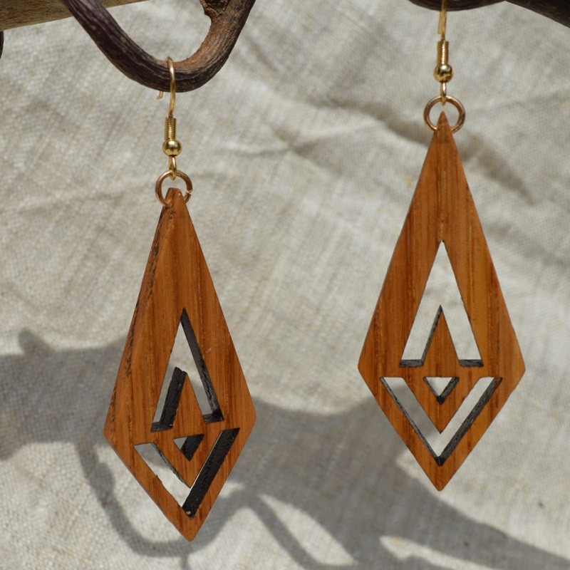 Boucles d'oreilles Waiapi