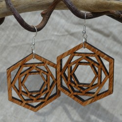 Boucles d'oreilles Gurung -...