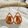 Boucles d'oreilles Naturellement Femme