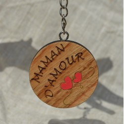 Porte-clés Maman d'amour