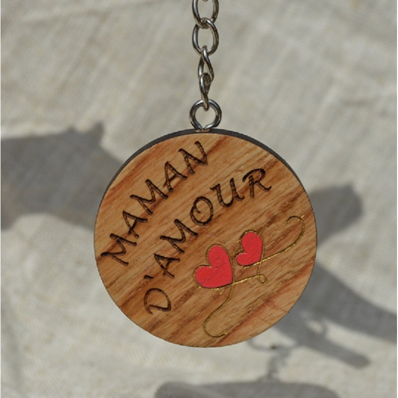 Porte-clés Maman d'amour