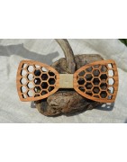 Nœuds papillon en bois
